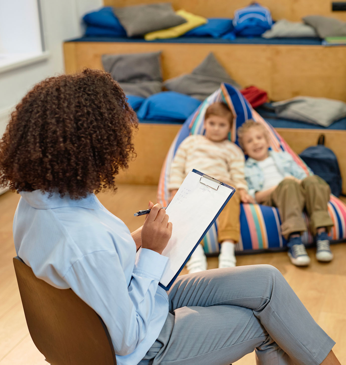 Enfant accompagné en psychopédagogie au cabinet Kid Académie